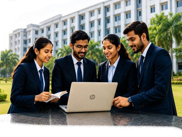 Students on Campus